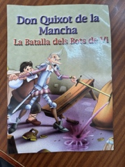 Don Quixot de la Mancha. La Batalla dels Bots de Vi Image Cover
