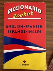 Diccionario Pocket Español-Inglés Image Cover