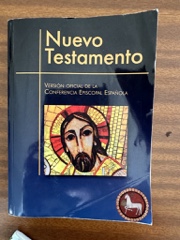 Nuevo Testamento (Ed. popular - rústica): Versión oficial de la Conferencia Episcopal Española Image Cover