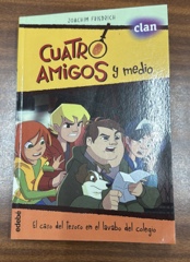 Cuatro amigos y medio: EL CASO DEL TESORO EN EL LAVABO DEL COLEGIO Image Cover