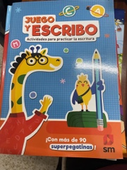 JUEGO Y ESCRIBO Actividades para practicar la escritura Image Cover