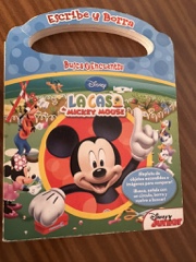 Escribe y borra. Busca y encuentra: La casa de Mickey Mouse Image Cover