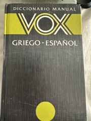Diccionario manual griego-español Image Cover