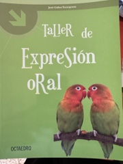 Taller de expresión oral Image Cover