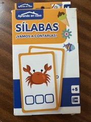 SÍLABAS ¡Vamos a contarlas! Image Cover