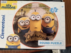 Puzzle Minnios redondo Image Cover