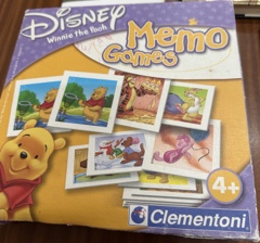 Memo Games Winnie the Pooh Image Cover